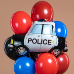 Шар (31''/79 см) Фигура, Полицейская машина, 1 шт., 27018