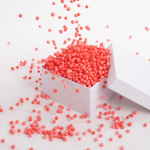 Шарики пенопласт, Красный, 6-8 мм, 10 гр., 521306