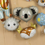 Шар (34''/86 см) Фигура, Голова, Милая Коала, 1 шт., 23920