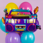 Шар (29''/74 см) Фигура, Магнитофон, 1 шт., 25368