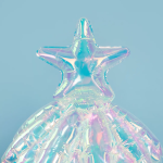 Шар (39''/99 см) Фигура 3D, Новогодняя елочка, Прозрачный, Хамелеон, 1 шт. в уп., 26098