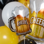 Шар с клапаном (17''/43 см) Мини-фигура, Пиво в кружке, 1 шт., 190845