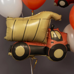 Шар (29''/74 см) Фигура, Самосвал, Сатин, 1 шт. в уп., 26119P