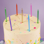 Свечи Ассорти, Металлик, 0,55*9,5 + 1 см, 8 шт. с держат., 630258