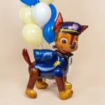 Шар (46''/117 см) Фигура 3D, Щенок Полицейский, 1 шт. в уп., 27343