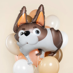 Шар (35''/89 см) Фигура, Бульдог, 1 шт., 26793