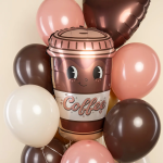 Шар (24''/61 см) Фигура, Кофе, 1 шт. в уп., G72240-P
