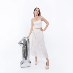 Шар (40''/102 см) Цифра, 1 Slim, Серебро, 1 шт., 901911P