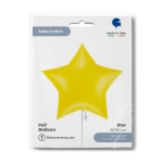 Шар (36''/91 см) Звезда, Светлое золото, 1 шт. в уп., 36216PY-P