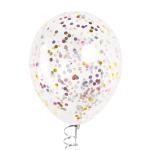 Конфетти фольга Круг, Ассорти Делюкс, Металлик, 1 см, 50 г., 6015300