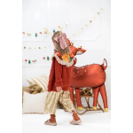 Шар (37''/94 см) Фигура, Лесной Олень, Золотое копытце, 1 шт., 23178