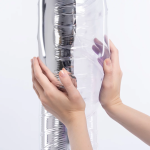 Шар (34''/86 см) Цифра, 7 Сияющий космос, Сиреневый, Градиент, 1 шт. в уп., 131027