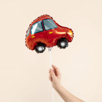 Шар (13''/33 см) Мини-фигура, Машинка, 5 шт. в уп., 943548