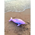 Шар (37''/94 см) Фигура 3D, Дельфин, Розовый, 1 шт., 19634