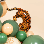 Шар (14''/36 см) Мини-фигура, Дикий леопард, 1 шт., 902863