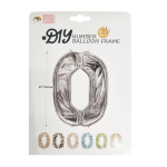 Шар (65''/165 см) Цифра, 0 Каркасная, 1 шт. в уп., 131370