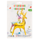 Шар (69''/175 см) Фигура 3D, Олень, Радужный, Градиент, 1 шт. в уп., 23799