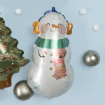 Шар (14''/36 см) Мини-фигура, Снеговичок, 1 шт., G72179