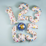Шар (26''/66 см) Цифра, 5 Щенячий Патруль, 1 шт., L225