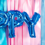 Шар (17''/43 см) Мини-фигура, Надпись 