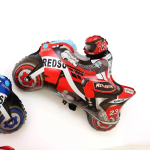 Шар (31''/79 см) Фигура, Мотоцикл, Красный, 1 шт., 901663R