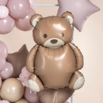 Шар (35''/89 см) Фигура, Мишка, Сатин, 1 шт. в уп., 26336P