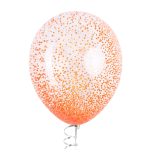 Шарики пенопласт, Оранжевый, 2-4 мм, 10 гр., 521345N