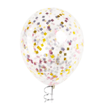 Конфетти фольга Квадрат, Ассорти Делюкс, Металлик, 1 см, 50 г., 6015410