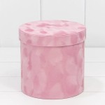 Набор коробок Цилиндр, Бархат, Розовый, 18*17 см, 3 шт. в упак. , 720112/131