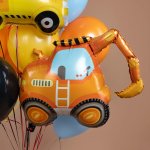 Шар (33''/84 см) Фигура, Экскаватор, 1 шт. в уп., 26696