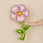 Шар (43''/109 см) Цветок, надув воздухом, Розовый, 1 шт. в уп., 27123P