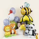 Шар (28''/71 см) Фигура, Голова, Милый Цыпленок, 1 шт., 23131