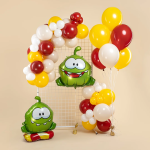 Шар (30''/76 см) Фигура 3D, Ам Ням, 1 шт. в уп., 515001