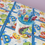 Набор свечей Фигура, Роботы, 7 см, 5 шт. с держат., 629288