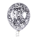 Конфетти тишью Круг, Черный, 1 см, 50 г., 6015318