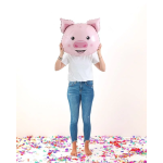 Шар (30''/76 см) Фигура, Голова, Милый Поросенок, 1 шт., G72014