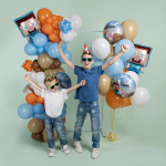 Шар (26''/66 см) Фигура, Пиксельный герой, 1 шт. в уп., 21780P