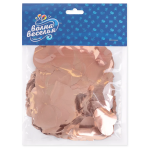 Конфетти фольга Сердце, Розовое Золото, Металлик, 2,5 см, 50 г., 6015538
