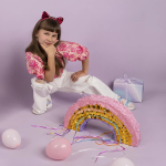 Пиньята Нежная радуга, Металлик, 50*25*7,5 см, 1 шт. в упак. , 6233332-BX