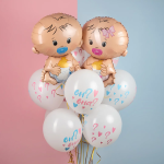 Шар (26''/66 см) Фигура, Малышка Девочка, 1 шт., 901752