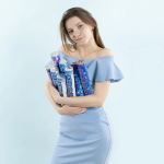 Пневмохлопушка (12/30 см), Вечеринка Диско, Прямоугольники фольга и тишью, 1 шт., 723041