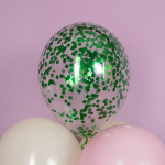 Конфетти фольга Квадрат, Зеленый, Металлик, 1 см, 50 г., 6015408