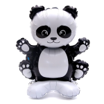 Шар 3D (18''/46 см) Фигура на подставке, Панда, 1 шт. в уп., 23463