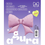 Шар (39''/99 см) Фигура, Бант, Зефирный, 1 шт. в уп., 944057