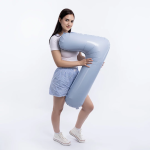 Шар (40''/102 см) Цифра, 7 Slim, Небесный, 1 шт. в уп., 941186