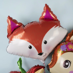 Шар (24''/61 см) Фигура, Милый Лис, 1 шт., 23638