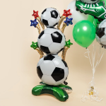 Шар 3D (62''/157 см) Фигура на подставке, Футбольные мячи, 1 шт., 27546