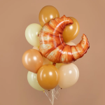 Шар (30''/76 см) Фигура, Круассан, 1 шт. в уп., 27488P