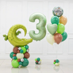 Шар (35''/89 см) Фигура, Крокодил Аллигатор, 1 шт., 23538