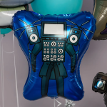 Шар (21''/53 см) Фигура, Герой Игры, Дизайн №5, 1 шт., 24834